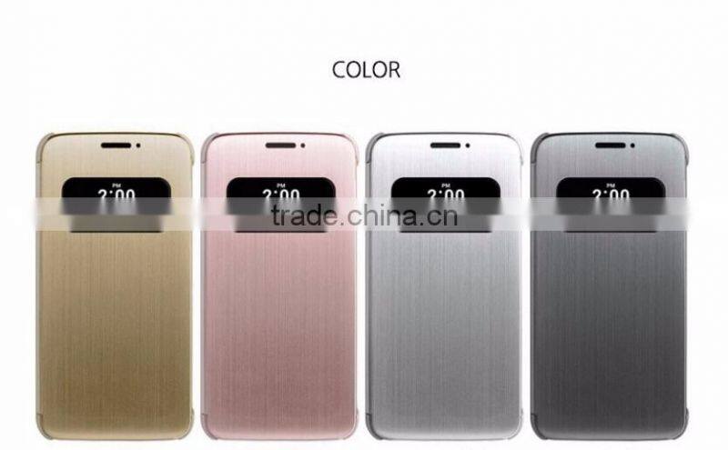 Phone Accessories Smart Clear View Flip Hard Back Case Cover For LG G5
