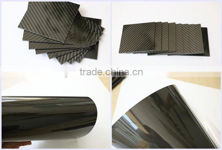 Shenzhen Factory Custom Carbon fiber laminated sheet plate cnc machining parts