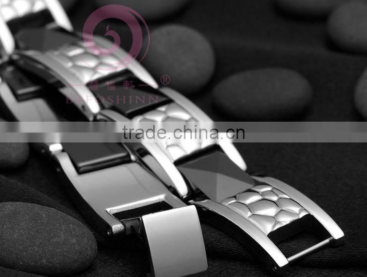 High quality far-infrared health titanium bracelet stainless healthy bracelet jewelry new design