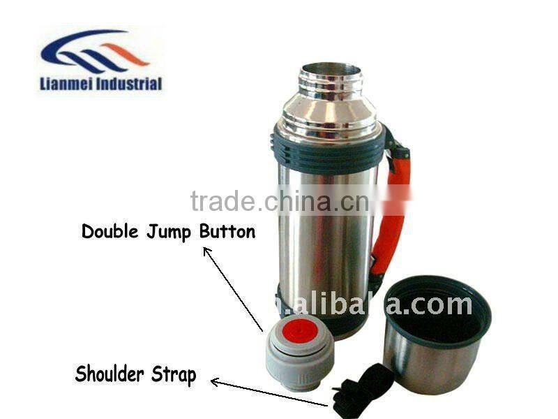 double wall stainless steel water flask thermal flask 1000ml