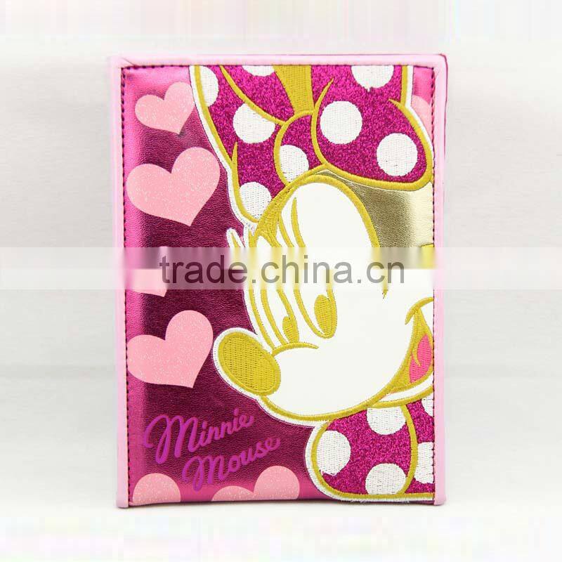 PU Leather Mickey Mouse Foldable Table Makeup Mirror