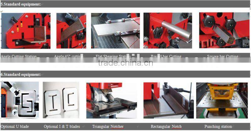 Q35Y-16 Series Hydraulic Iron Worker metal works punch shear machines