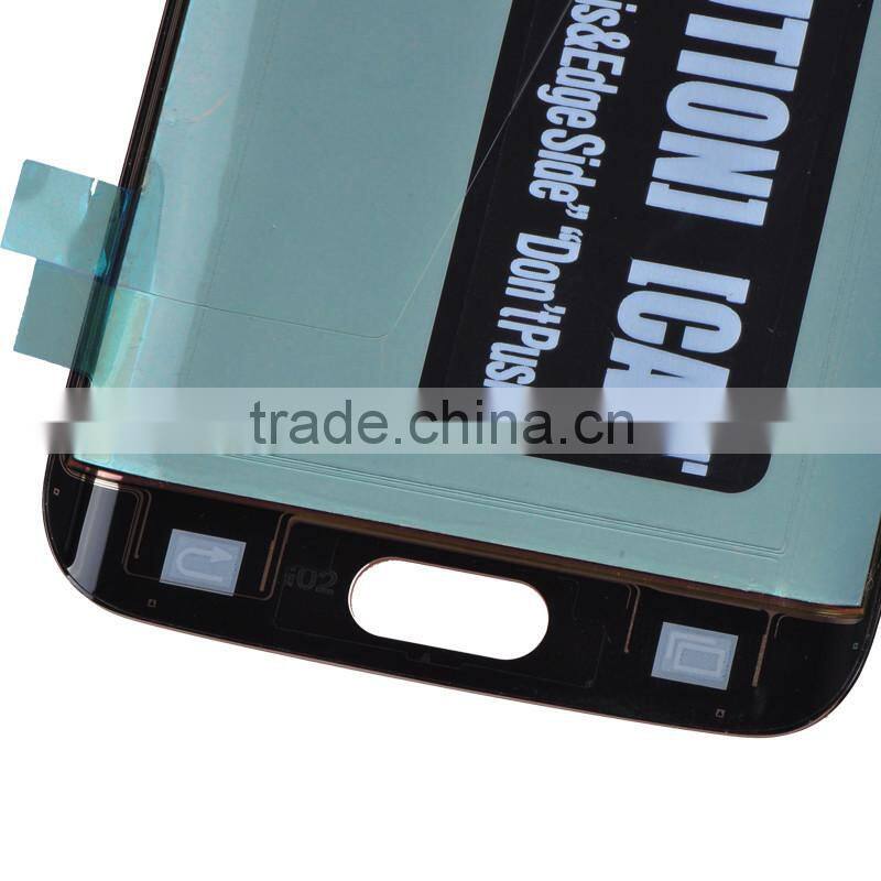 Wholesale For Samsung Galaxy S6 EDGE LCD Digitizer Screen Assembly,For Samsung Galaxy S6 EDGE LCD Screen,For Samsung S6 EDGE LCD