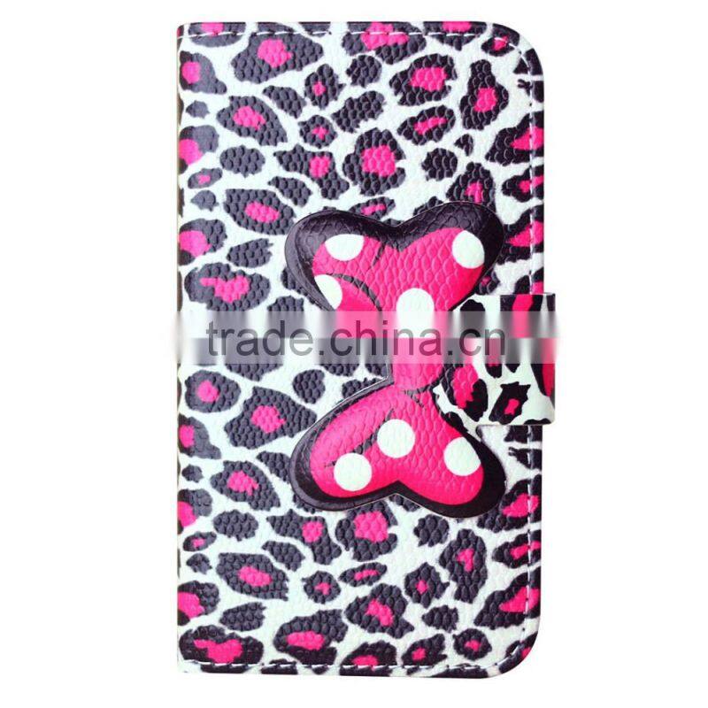 Mobile phone leather case for Samsung G360 high quality pu case