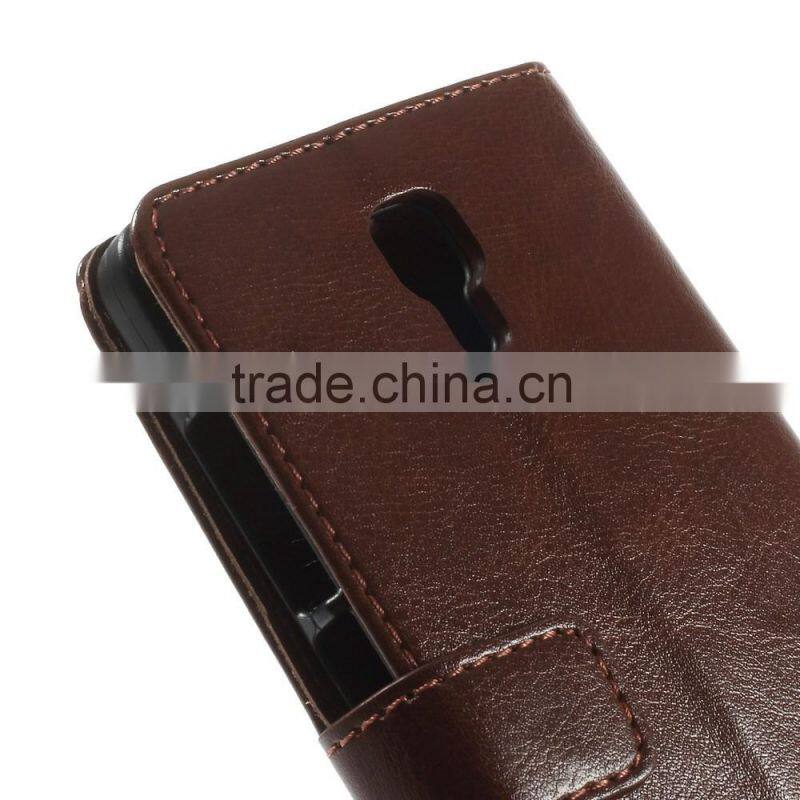 Crazy Horse Stand Leather Cover for Xiaomi 4 MI4,leather case for xiaomi 4 MI4,Xiaomi 4 MI4 leather case