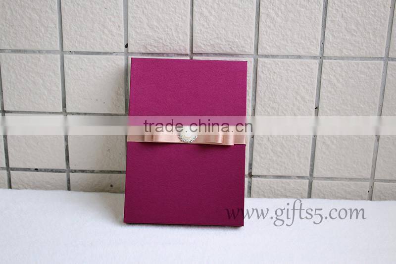 Handmade wedding invitation box