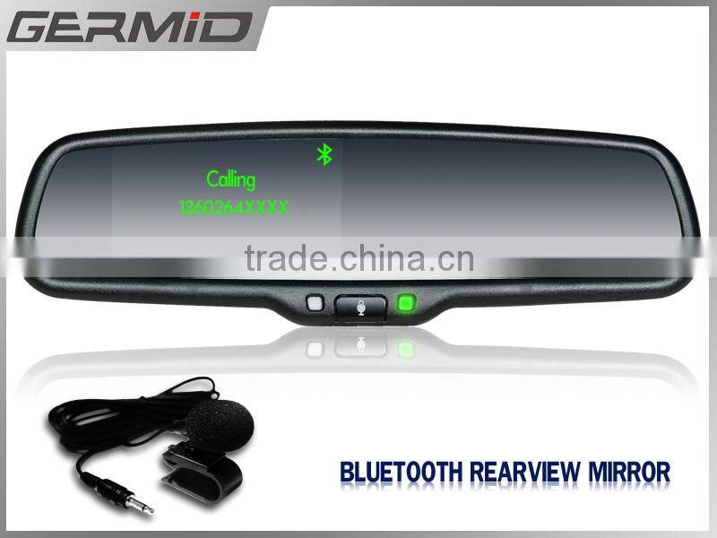 Rear View Mirror with Bluetooth-Enabled car MP3 and SIRI speaker