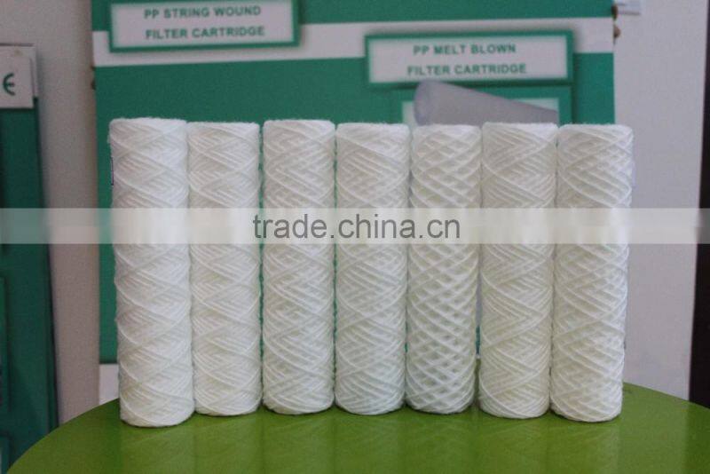 2016 CE certificate pp yarn string wound filter cartridge making machine