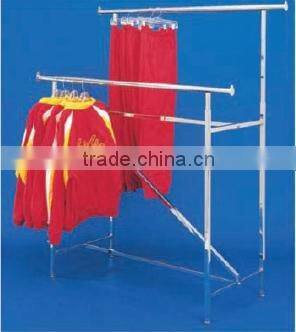 Double rail garment rack