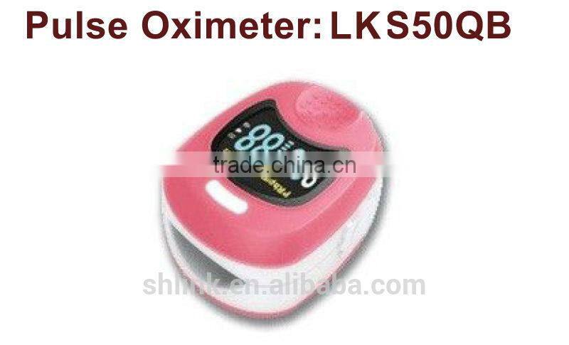 LKS50QB Medical Color LED Display Portable Pulse Oximeter