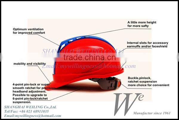 industrial safety helmet CE proved OEM/ODM with high impact resistance