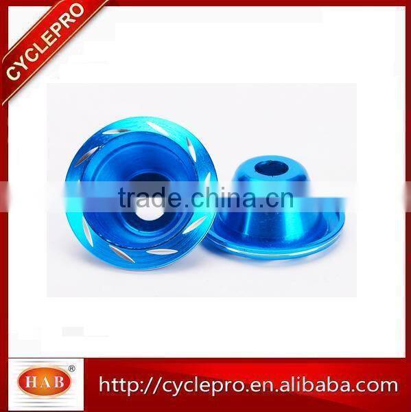 Made in China Aluminum Anodized color Motorcycle front fork cup BCN063