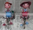 Bicycle Metal Doll decoration art