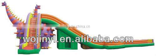 Made in Zhengzhou Inflatable dinosaur slide