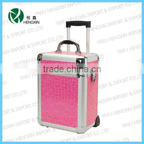 professional cosmetic trolley cases,beauty trolley boxes,cosmetic trolley case for nail beauty