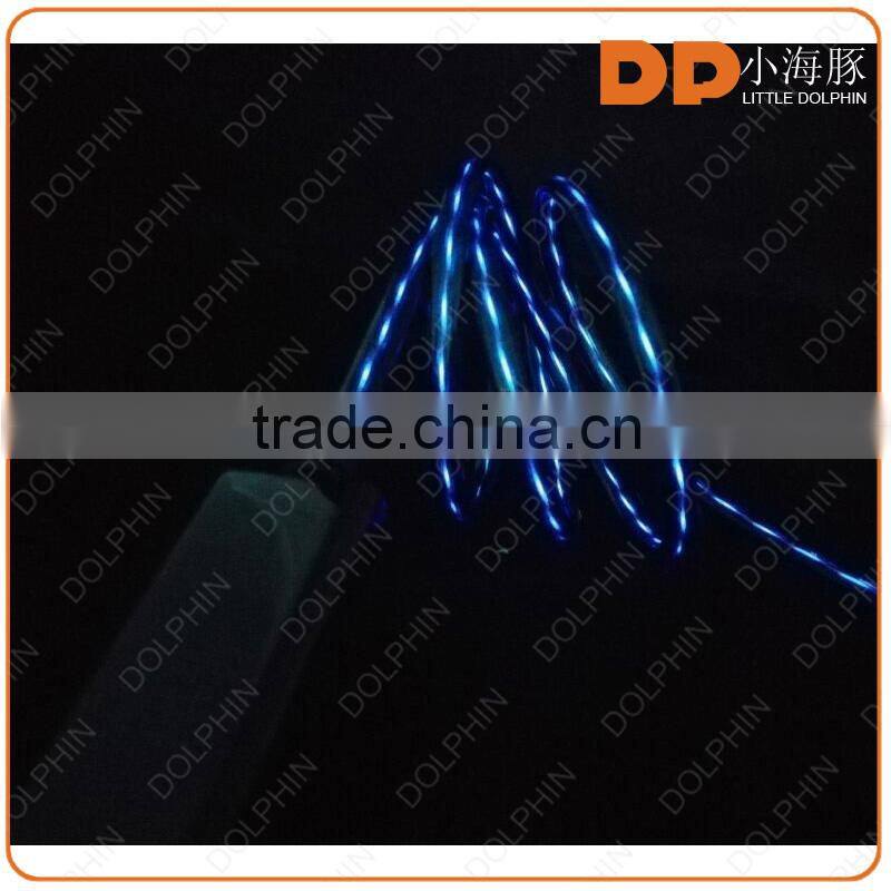 Top design 2016 multi charger cable free sample zipper usb cable for mobile phone charger