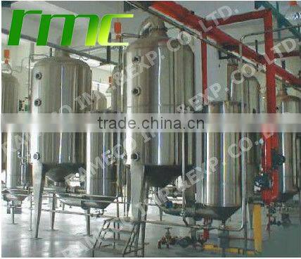 Double-effect heat sensitive materials evaporation equipment