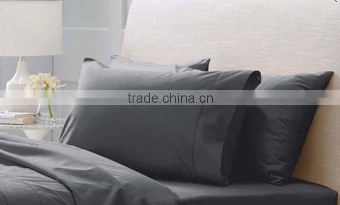 100 Polyester Plain Dyed Microfiber Soft Bed Sheet Set