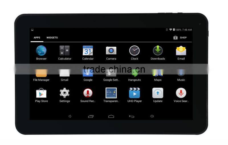 hot sell New version 10inch A33 quad Core oem tablet pc 1G/8G or 16G