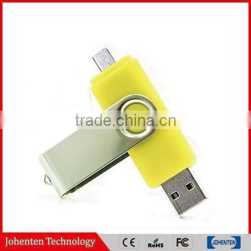 OTG swivel mobile usb flash drive for samsung,2gb 4gb phone usb memory stick,4gb cellphone usb flash drive chip