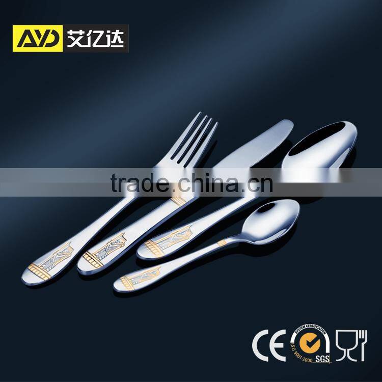 Best Selling ! stainless steel cheap dinnerware