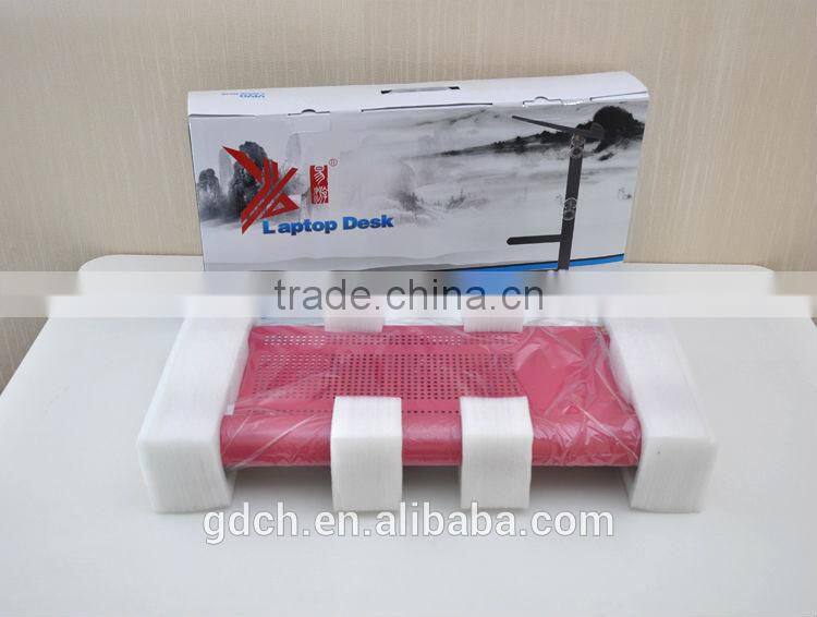 Multi-angle revolve flexibility and height adjustable laptop table