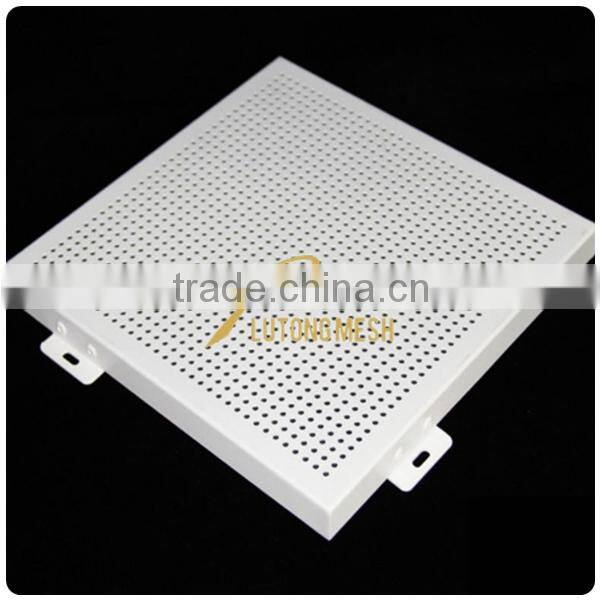 Round perforated metal mesh For Architectural Facade Cladding
