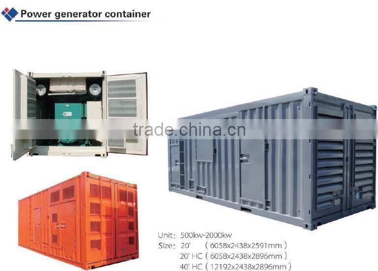 Equipment container with Special Container