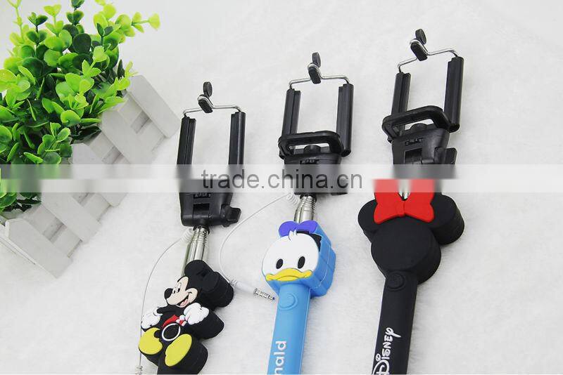 Selfie Stick With Bluetooth Shutter Button