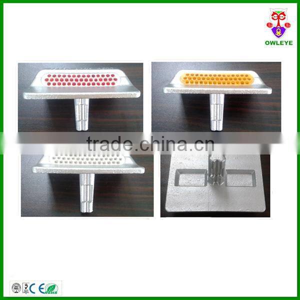 Iron steel cat eye reflective road stud reflector marker for highway