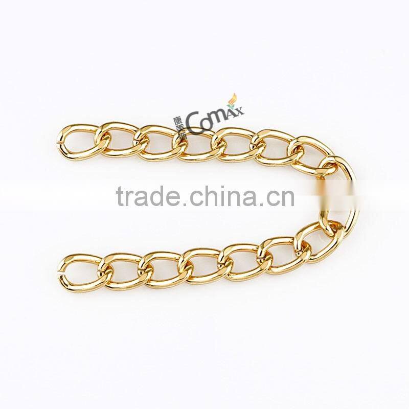 Luxury gold metal decorative bag chain
