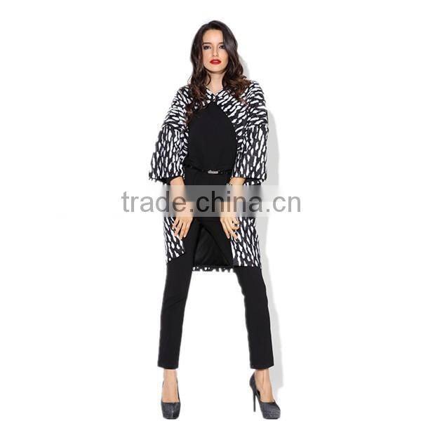 Pretty steps 2016 new style simple design ladies designer casual pants black