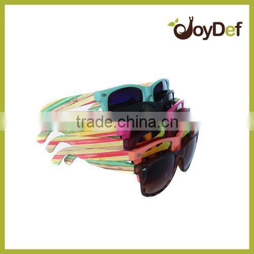 Fashionable Imitate Wooden Bamboo Print Sunglasses