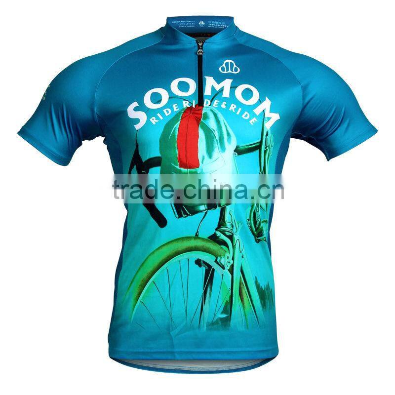 2016 OEM Sublimated Quick dry MTB shirt Loose type