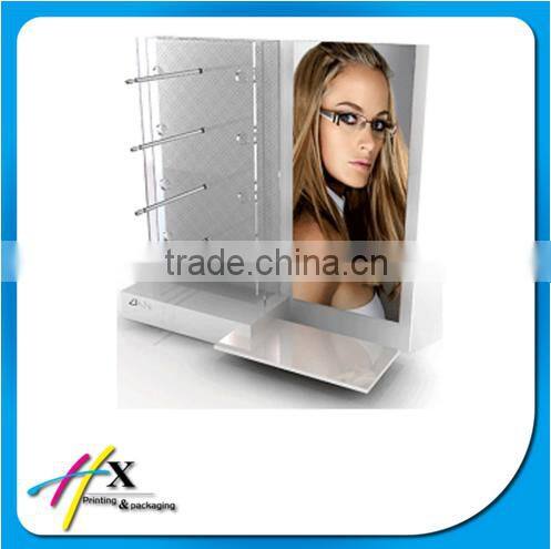 2016 flat acrylic eyeglasses holder eyeglasses display tray