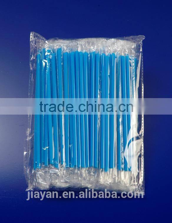 2015 New Design Individual Packaging felxible drinking Straws