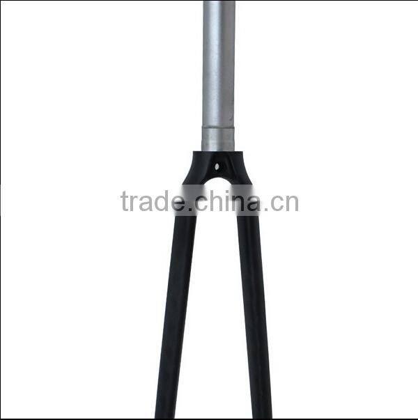 Carbon road 700c bike Fork aluminum Steer Tube carbon fork in fixed gear bike Fork