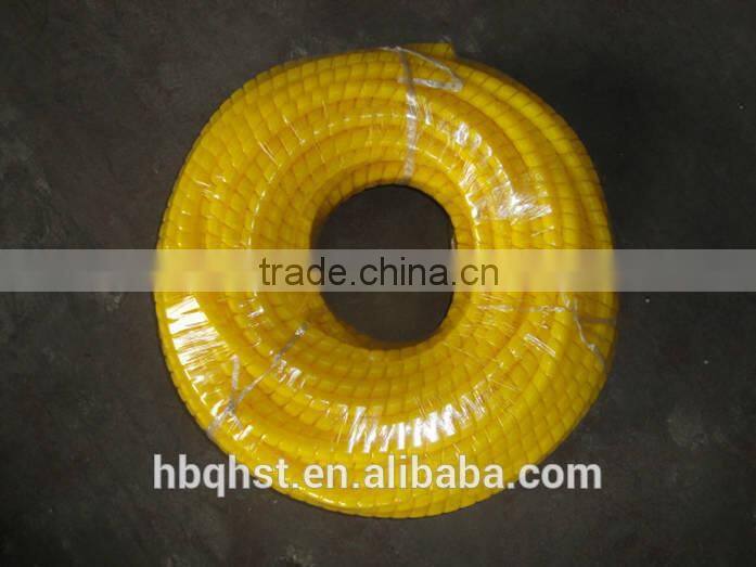 Spiral sleeve hose protection guard use for excavator
