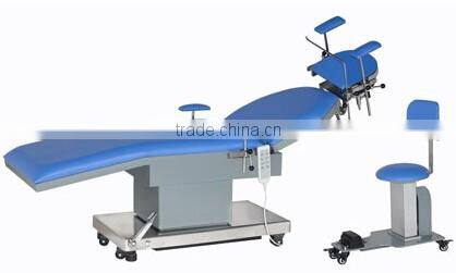 2016 new medical Stainless Steel Electric ENT Examination hydraulic surgical operation table
