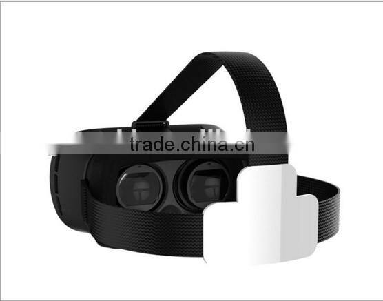 New arrival light blue 3d glasses virtual reality google cardboard vr box