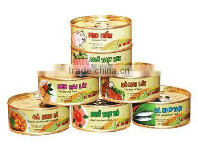 Vietnam Pork Luncheon Meat Canned Food 170g FMCG products