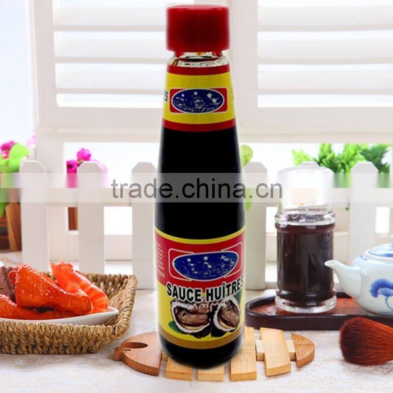 Choice grade Oyster Sauce in glass bottle