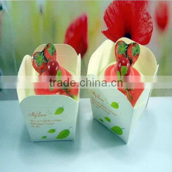 Fake 6 exquisite mousse cake for birthday party decoration/Fridge magnet produts