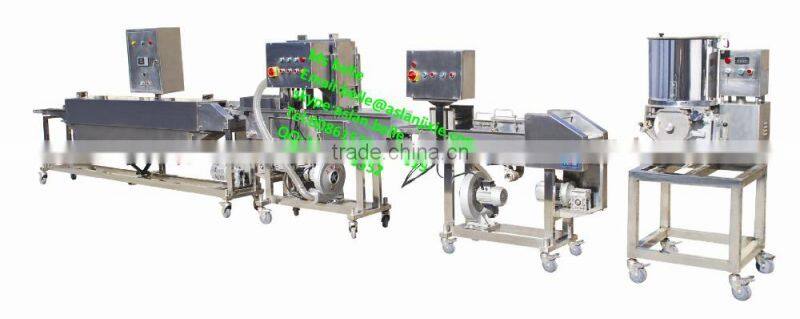 automatic Hamburger patty production line/burger patty making machine
