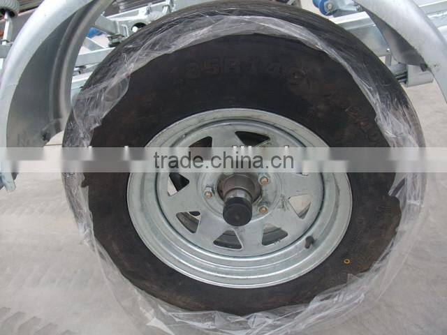 heavy duty galvanzied boat trailer