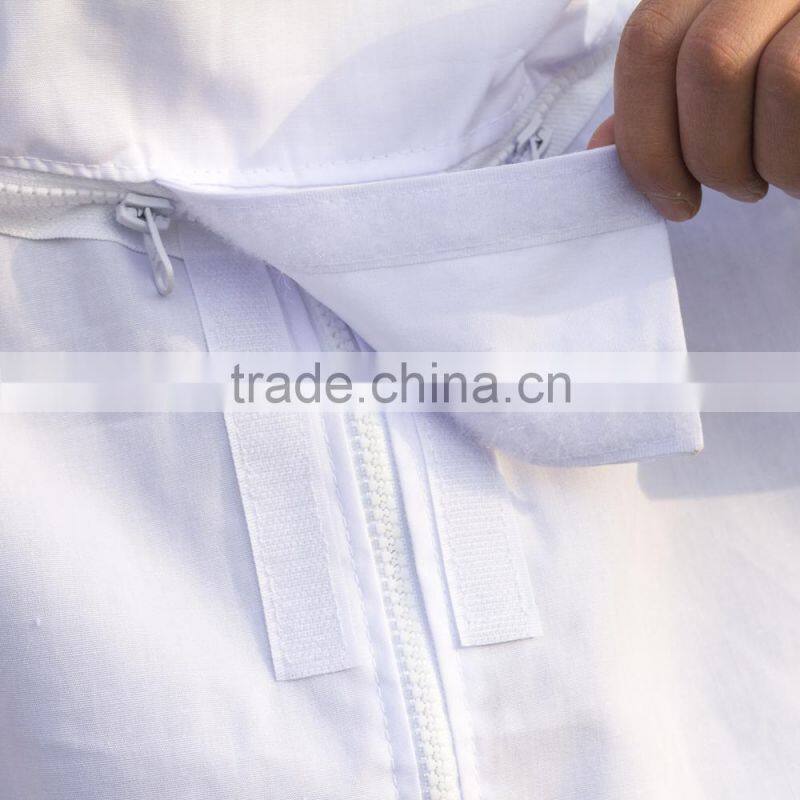 White Bee Suit / Wholesale Beekeeping Clothing /Half Body Suit