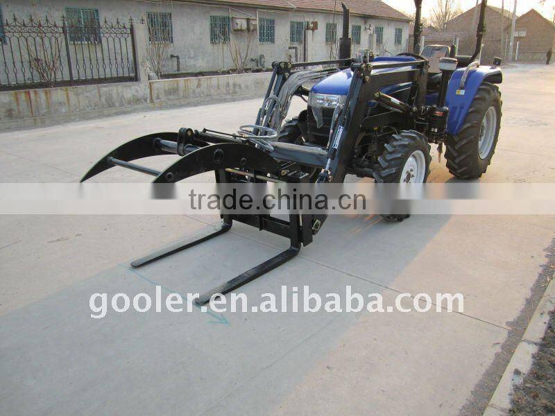 40-55HP garden tractor fit with front end loader, add Timber grapple, grass grapple