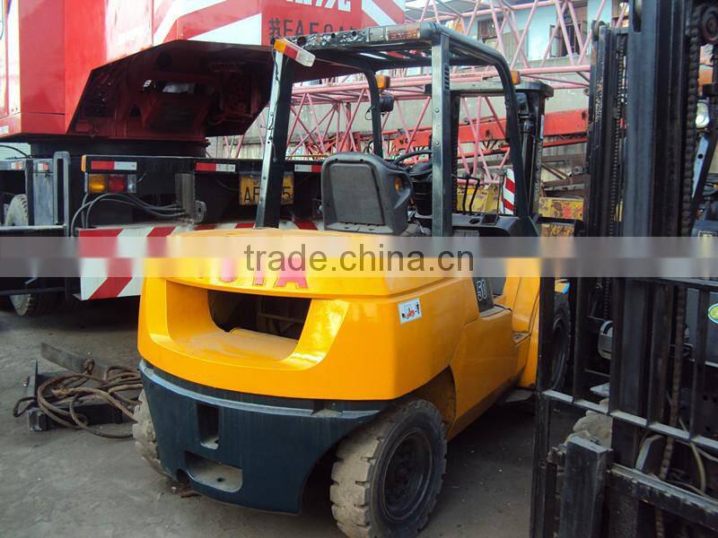 secondhand toyota forklift 5ton in excellent working condition/toyota forklift fd50 for hot sale