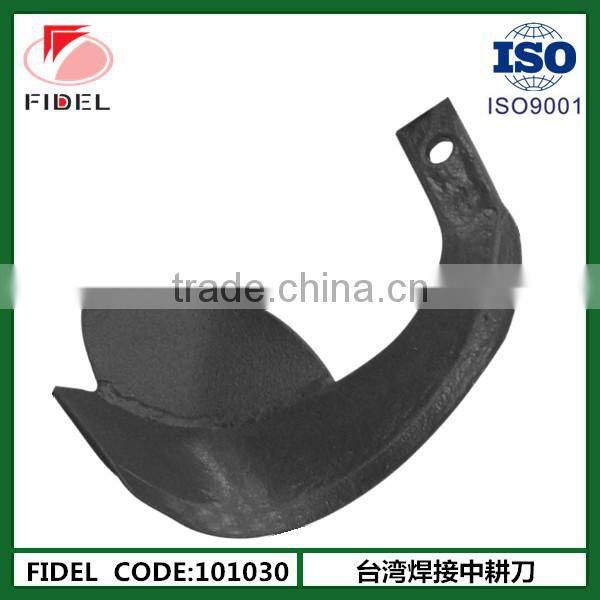 FIDEL Farm Tractor Rotavator Blades Spare Parts For Rotary Tiller