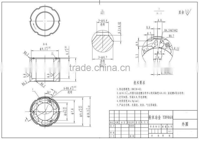One Way Needle Bearing OWC 410- OWC 203316